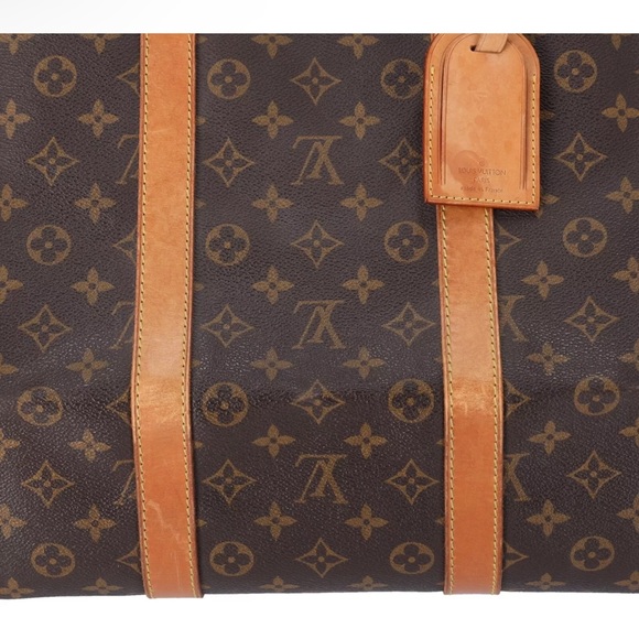 Louis Vuitton Monogram Keepall 55 Travel Boston Bag M41424 LV Duffle - Picture 3 of 12